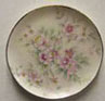 Dollhouse Miniature Pink Flowers Platter