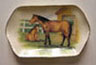 Dollhouse Miniature Horse Tray