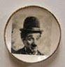 Dollhouse Miniature Charlie Chaplin Plate