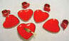 Dollhouse Miniature Heart Desert Set