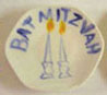 Dollhouse Miniature Bat Mitzvah Plate