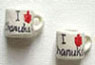 Dollhouse Miniature I Love Chanukah Mug