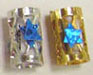 Dollhouse Miniature Mezuzah with Scroll Silver Or Gold