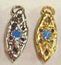Dollhouse Miniature Oval Mezuzah