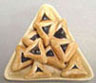 Dollhouse Miniature Triangle Plate Of Hamantashen