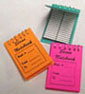 Dollhouse Miniature Steno Notebook 3Pcs.