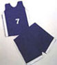 Dollhouse Miniature Gym Shorts & Jersey, Specify Red Or Blue