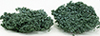 Dollhouse miniature WILD BUSHES - SAGE GREEN, 20 PIECES