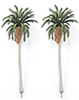 Dollhouse miniature DATE PALM (2), 4-1/2"