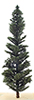 Dollhouse miniature CONIFER TREE ON SPIKE, 12 INCHES