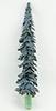 Dollhouse miniature EASTERN BLUE SPRUCE ON SPIKE, 15"