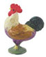 Dollhouse Miniature Crowing Rooster Small 1 Pc
