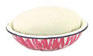 Dollhouse Miniature Bread Rising In Flow Red Bowl