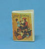 Dollhouse Miniature Jolly Saint Nick, Readable Book, Antique Repro