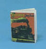 Dollhouse Miniature Trains, Readable Book, Antique Repro