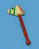 Dollhouse Miniature Stick Horse Toy, 1-3/8" Long