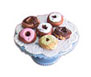 Dollhouse Miniature Donuts On Stand Assorted