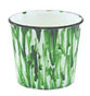 Dollhouse Miniature Waste Basket Flow Green