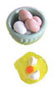Dollhouse Miniature Eggs In Bowl W/Shell