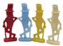 Dollhouse Miniature Mr. Peanut Bank, Assorted Colors