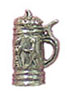 Dollhouse Miniature Stein W/People