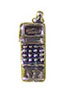 Dollhouse Miniature Pocket Cell Phone, Sterling