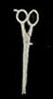 Dollhouse Miniature Silver Barber Scissors/Working