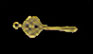 Dollhouse Miniature Brass Belt Or Key Hook