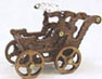 Dollhouse Miniature 1/2In 1900'S Doll Buggy Kit