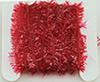 Dollhouse miniature TINSEL GARLAND, CRANBERRY RED