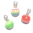 Striped Ornaments, Pkg. 3