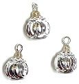 Silver Rings Ornament, Pkg. 3