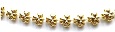 Gold Shamrock Garland