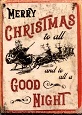 Decor Board Sign - Merry Christmas to All