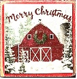 Decor Board Sign - Christmas Barn