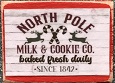 Decor Board Sign - Milk & Cookie