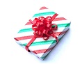 Striped Christmas Gift