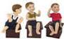 Dollhouse Miniature Sitting Boy Doll Assorted, 1Pc