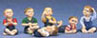 Dollhouse Miniature Young Boy Doll Assorted