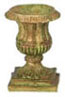 Dollhouse Miniature Large Urn, 6 Pc, Aged
