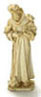 Dollhouse Miniature St. Francis, Tan