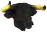 Dollhouse Miniature Buffalo Head