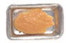 Dollhouse Miniature Salmon Filet, 2 Trays
