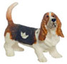 Dollhouse Miniature Basset Hound 1/2