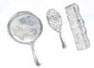 Dollhouse Miniature Comb, Brush, And Mirror