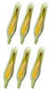 Dollhouse Miniature Corn, 6 Pc
