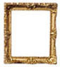 Dollhouse Miniature Frame, Large, 2Pc
