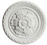 Dollhouse Miniature Medallion 2 3/4 Diameter, 2 Pc