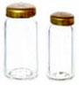 Dollhouse Miniature Pair Of Glass Jar