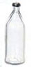 Dollhouse Miniature Clear Beer Bottle